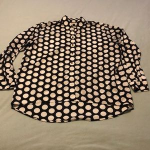 Michael Kors polka Dot Blouse